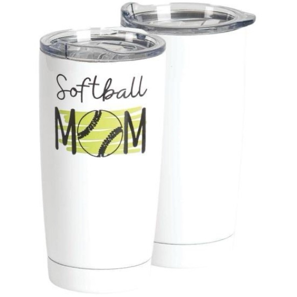Softball Mom Stainless Steel Tumbler